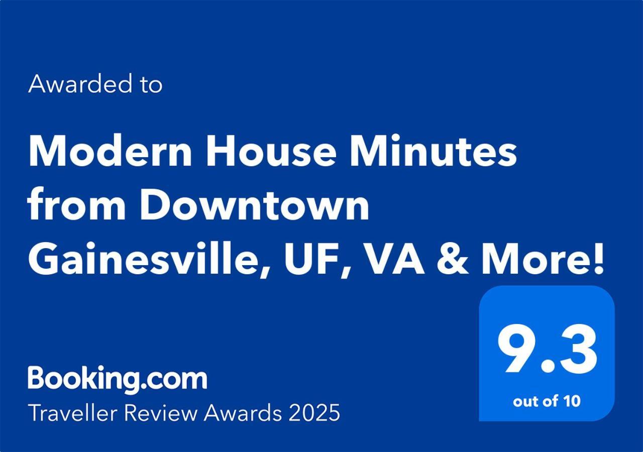 Modern House Minutes From Downtown Gainesville, Uf, Va & More! Buitenkant foto